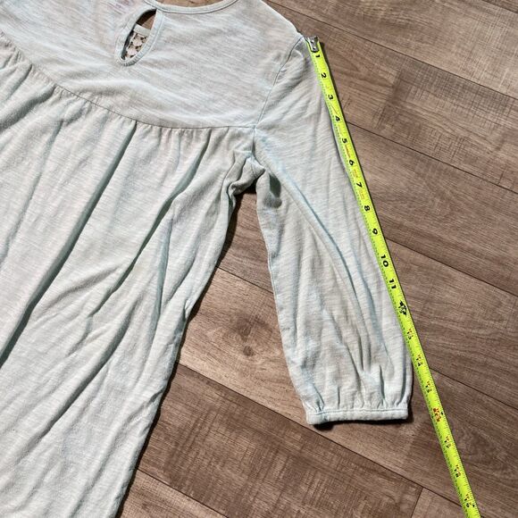 Old Navy Girls Blouse Shirt Lace Detail Boho Mint Green Size XL(14) - Picture 8 of 8